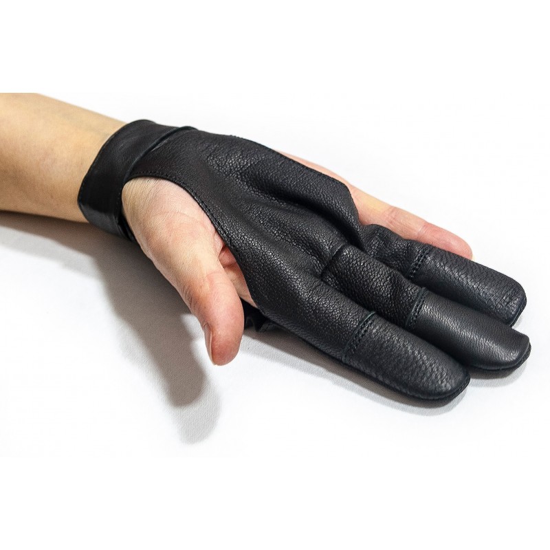 Bogenhandschuh traditionell 3 Finger Handschuh 